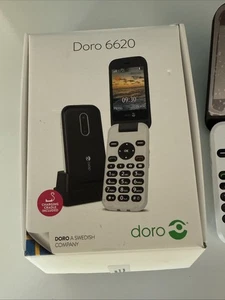 Telefono cellulare Doro 6620 nero/bianco modello DFC-0260 - Foto 1 di 4