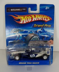 Hot Wheels Grand Prix Racer Williams F1 Team Licensed Blue & White Pullbax 1:43 - Picture 1 of 6