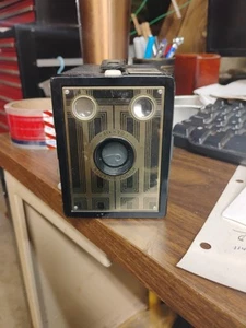 Kodak Brownie Junior Six-20 (1934-1942) schöner Zustand siehe Bilder ungetestet - Bild 1 von 15