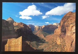 Postcard Zion Canyon Zion National Park Utah United States - Picture 1 of 2