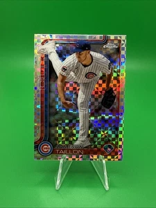 2025 Topps Chrome #33 Jameson Taillon X-factor. Cubs. B17 - Picture 1 of 2