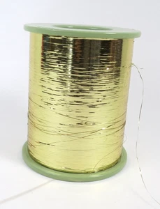 Unbranded Lurex? Flat Metallic Gold Film / Yarn Weaving 1/100"? 340grs - Picture 1 of 5