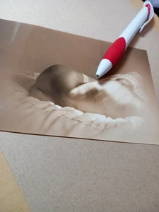 Künstlerisches altes originales Aktfoto,  echter Abzug vom Negativ, 10x15 cm - Bild 1 von 2