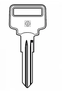 Classic Car key - BEDFORD, DMC (Silca NE27) - Uncut Key Blank - Picture 1 of 1