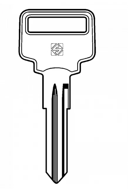 Classic Car key - BEDFORD, DMC (Silca NE27) - Uncut Key Blank - Image 1 of 1