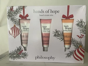 New Philosophy Hands Of Hope Hand Cream Trio 1oz Each - Picture 1 of 2