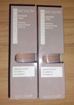 Lot Of 2 Revlon Illuminance Serum Tint Color: Tan Sand 317 Neutral Size: 0.94 oz - Image 1 of 2