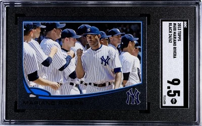 2013 TOPPS #600 MARIANO RIVERA BLACK SGC 9.5 /62   7111425 - Image 1 of 2