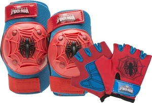 Bell Sports Marvel Spider-Man Protective Pad and Glove Set, Red/Blue - Picture 1 of 2