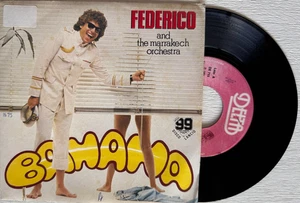 FEDERICO AND THE MARRAKECH ORCHESTRA - BANANA b/w INSTR. 7" SINGLE VGC+ 1982 P/S - Picture 1 of 1