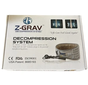 Z-Grav Spinal Decompression System Lumbar Belt For Back Pain Relief Sz. L - Picture 1 of 9