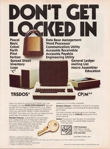 LNW Computers 1982 Original Print Ad TRSDOS CP/M Vintage Computer - Picture 1 of 1