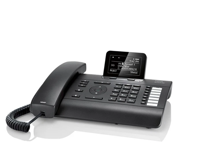 Gigaset DE410 IP PRO SIP Telefon HD PoE * Direkte Anwahl Outlook Google Kontakte - Bild 1 von 1