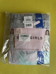 BCBG Girls Youth 4-piece Lounge Set Color Blue (Tie Dye) Size L 14/16 - Picture 1 of 6