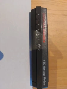 3Com US Robotics 56K Black Message Modem Model 5668 Includes V.90 standard - Picture 1 of 9