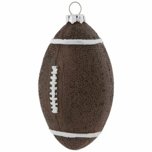 Football Ornament resin 3.5" - Picture 1 of 2
