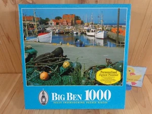 BIG BEN Jigsaw Puzzle 1000 Pieces BORNHOLM DENMARK 2000 Milton Bradley 04962-72 - Picture 1 of 7