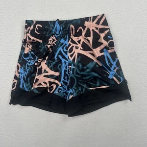 DSG Shorts Youth 2XS Black Knit Training Multicolor Tagger Athletic - Picture 1 of 5