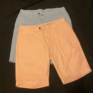 ￼ Brooks Brothers Bermuda Shorts Size 34 Lot Of 2 - Picture 1 of 13