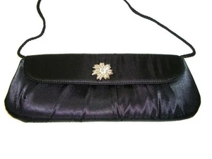 W391 Style & Co. 'Corinne' Mujer Negro Mini Bolso de Mano de Noche Cartera - Imagen 1 de 2