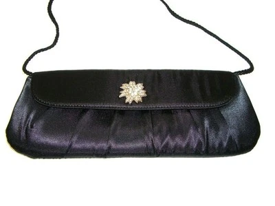 W391 Style & Co. 'Corinne' Women's Black Mini Evening Handbag Purse - Image 1 of 2