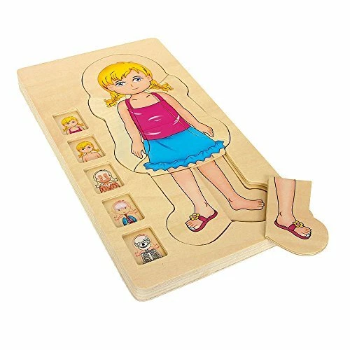 Small Foot Puzzle in Legno Anatomia, 5814 (r2r) - Immagine 1 di 1