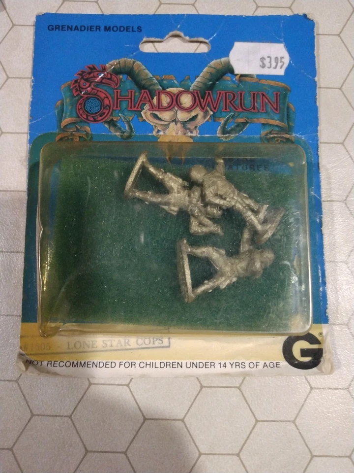 Grenadier Miniatures Shadowrun Lone Star Cops #1305 - Image 1 of 1