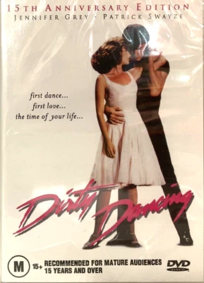 Dirty Dancing Brand New Sealed DVD (15th Ann) Patrick Swayze Jennifer Grey Reg 4 - image 1 of 3