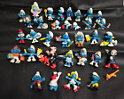 Vintage Lot Of 33 Smurfs Peyo Schleich Figures PVC Used Hard to Find