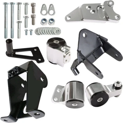 Engine Motor Mount Swap Kit Billet For 2006-2011 Honda Civic Si FG FA FD K20 K24 - Image 1 of 4