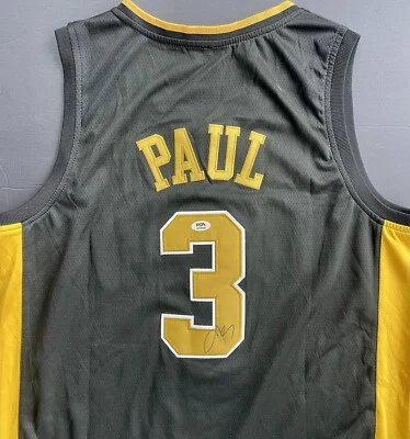 克里斯·保罗签名亲笔签名维克森林恶魔执事球衣PSA/Dna Coa — 第 1/4 张图片