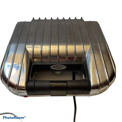 Villaware Very Clean Uno Croque Monsieur Shell Sandwich Maker Panini Press 2070 - Image 1 of 4