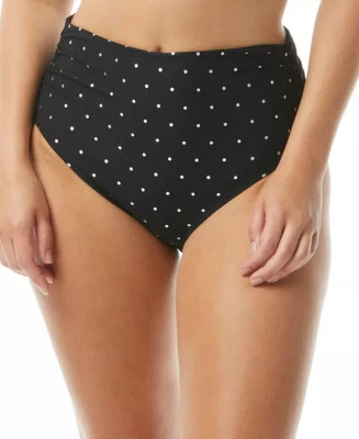 Coco Reef Polka Dot Reversible Bikini Bottoms Swimsuit Black Size Small $60 NWT - Image 1 of 3