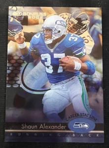 SHAUN ALEXANDER Seahawks 2002 Donruss #171 Career Stat Line NFL HOF #063/373 - Picture 1 of 1