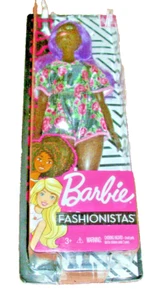 Muñeca Barbie 125-Negro-Afroamericana-Púrpura-Pelo Ébano Mattel 2018 Nueva con Etiquetas Nueva - Imagen 1 de 2