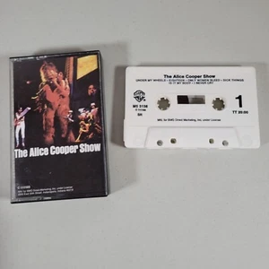 The Alice Cooper Show Cassette Tape Hard Rock Glam Rare 1977 - Picture 1 of 6