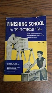 Libro de lijado y acabado de madera y metal Behr-Manning 1955 hágalo usted mismo - Imagen 1 de 7