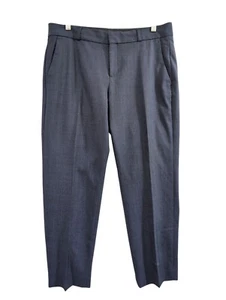 Banana Republic Avary Straight Pant Womens 8 Blue Chic Tailored Career Capsule - Picture 1 of 11