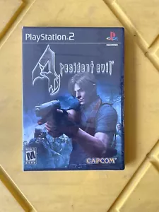 Resident Evil 4 Sony PlayStation 2 PS2 Black Label New Sealed Y Fold - Picture 1 of 4
