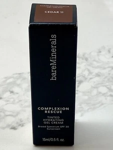 Bare Minerals Complexion Rescue Tinted Hydrating Gel Cream Cedar 11 - 0.5 oz - Picture 1 of 2