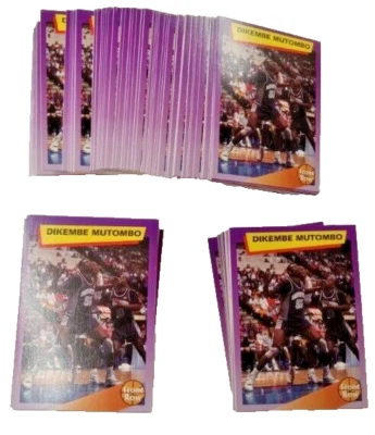 Lot of ( 50x ) Dikembe Mutombo 1992 Front Row Basketball Dream Picks RC #8 HOF - Image 1 of 3