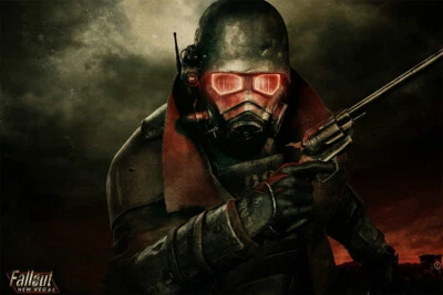 Fallout New Vegas Video Game Art Wall Indoor Room Outdoor Poster- POSTER 20x30