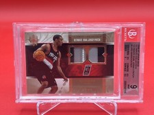 Brandon Roy - 2006-2007 UD Ultimate - #6/25 Rookie Dual Jersey Patch BGS 9
