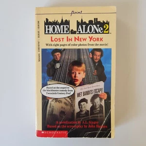 HOME ALONE 2 Lost in New York Movie Book 1992 Paperback GUC Vintage 1st Edition - Foto 1 di 8