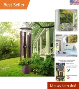 38 Inch Large Wind Chimes - Bronze Outdoor Accents for Any Occasion - Picture 1 of 8