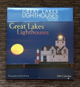RARE 2-LOT 2006 and 2007 Great Lakes Lighthouses Calendars: Darryl R. Beers - Picture 1 of 5
