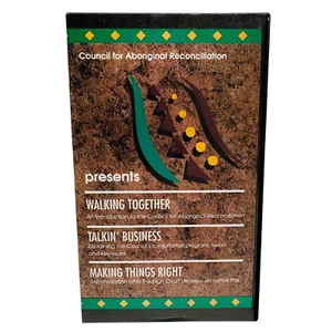 Council For Aboriginal Reconciliation VHS Cassette Video Indigenous Australian - Picture 1 of 12