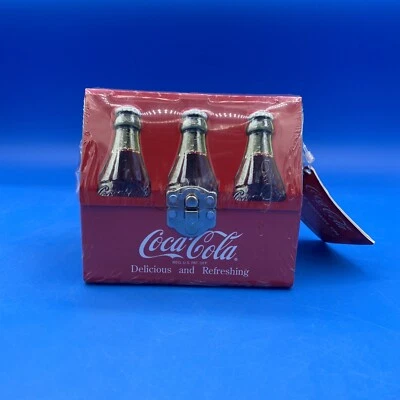vintage coca-cola tin mini lunchbox new sealed - Image 1 of 4