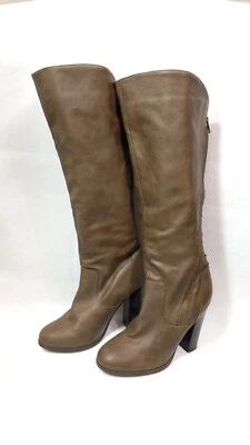 Charlotte Russe женщин колена каблуках коричневый ботинки размер 7 - Изображение 1 из 4