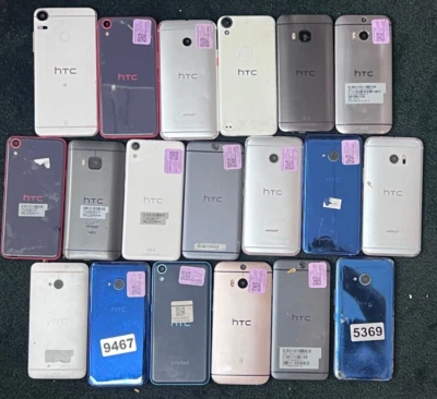 LOTE DE 19 TELÉFONOS INTELIGENTES HTC / M7 626S 626 LIFE U11 HTC 10 A9 M8 *PARA REPUESTOS Foto 1 de 4